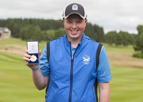 Golf ace...Andrew Thomson from Lanark Golf Club (Pic Sarah Peters)