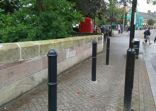 Bollards have been installed at a cost of £5,000