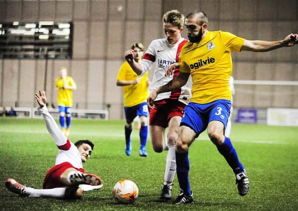 Cumbernauld Colts found the going hard in their last home match against Spartans