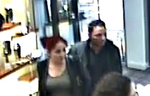 CCTV footage of two persons of interest to police enquiry