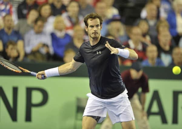 Murray defeated Bernard Tomic to clinch the tie