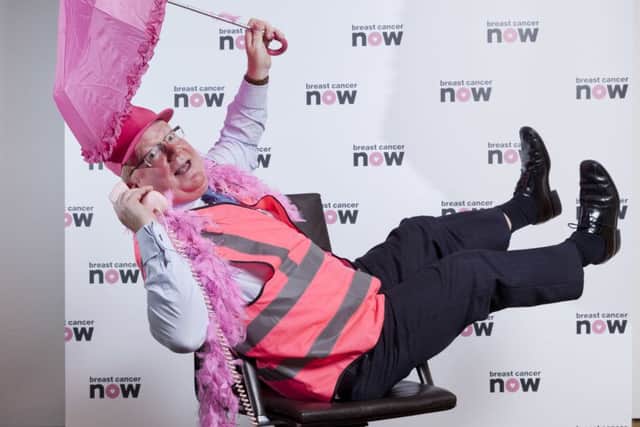 Scotland's MSP's Wear it Pink in support of Breast Cancer Now