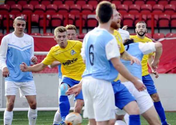 Michael Oliver makes history by netting Cumbernauld Colts' first ever Scottish Cup goal