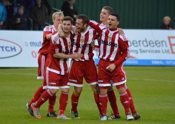 Formartine United will provide the Scottish Cup opposition for Clyde