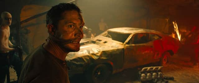 Mad Max: Fury Road, with Tom Hardy.