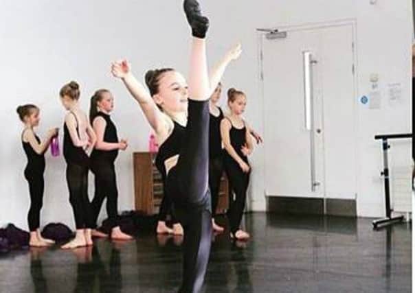 Kiri at her auditions for Ballet West.