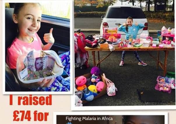 Kiri raised £74 with her toy sale