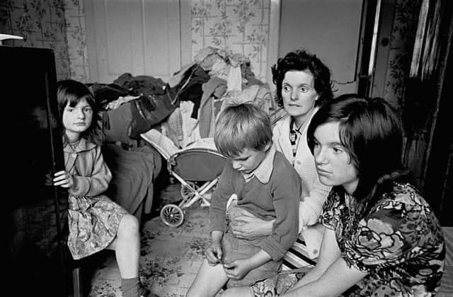 A selection of Nick Hedges' images, which represent a "sobering" chapter in Scotland's history