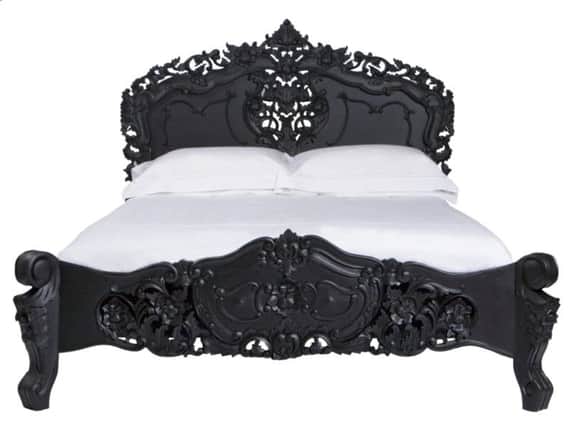 Rococco Noir Bed.