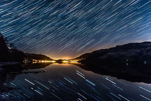 Loch Earn Star Trail by Alistair Cassidy