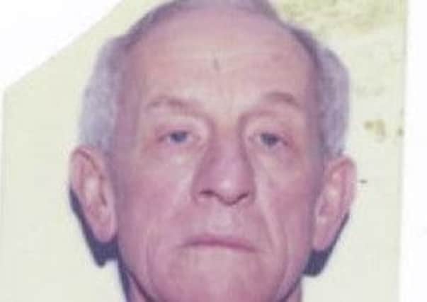Ian Howie 78, missing from Giffnock