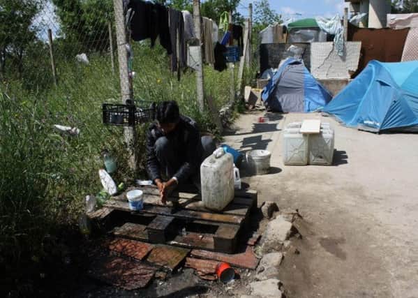 Living conditions...of Syrian refugees in Sicily