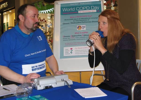 2011 World COPD Day
Spirometry testing
submitted photo November 2015