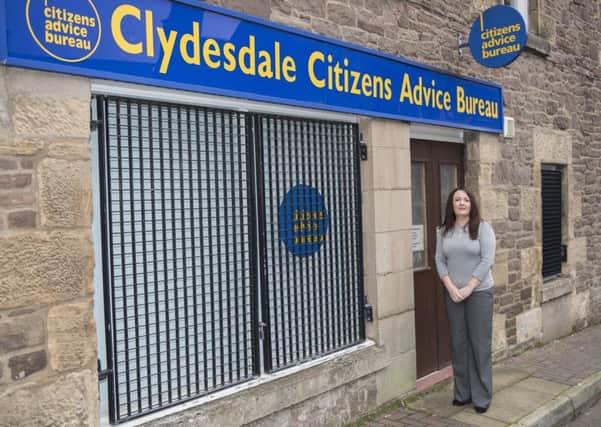 Michelle Mair, debt adviser and new manager at Clydesdale CAB (Pic Sarah Peters)