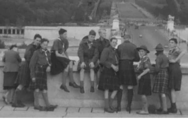 2nd Lanark Scouts in Paris in the 1940s