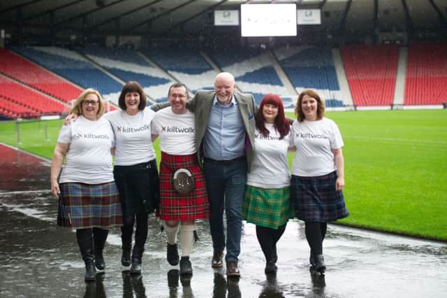 Official launch of the 2016 Kiltwalk campaign.