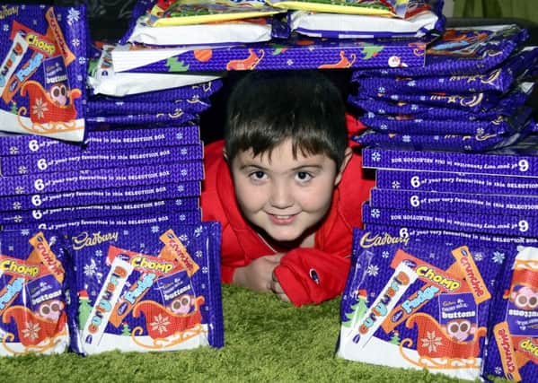 Cosgrove Care are hoping Virgin Money will collect plenty of selection boxes for needy children