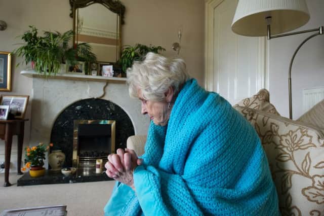 Many older people are worried about paying heating bills and will struggle to keep warm this winter