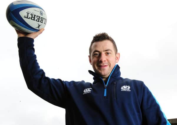 Rugby star Greig Laidlaw wants people to sign up to Sports Relief