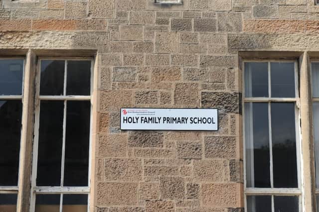 Holy Family pupils have been moved to the former Lairdsland Primary building
