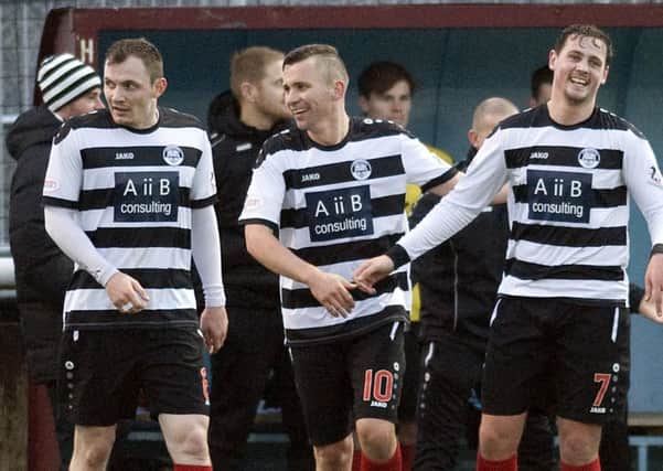 East Stirlingshire face table toppers Annan