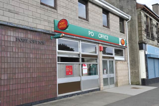 Post Office,  08/06/2015, Kilsyth, 86 Main Street, G65 OAL, North Lanarkshire, 


Pic by Alan Murray
Contact - mob   075 11123 919                      www.alanmurrayphotography.co.uk