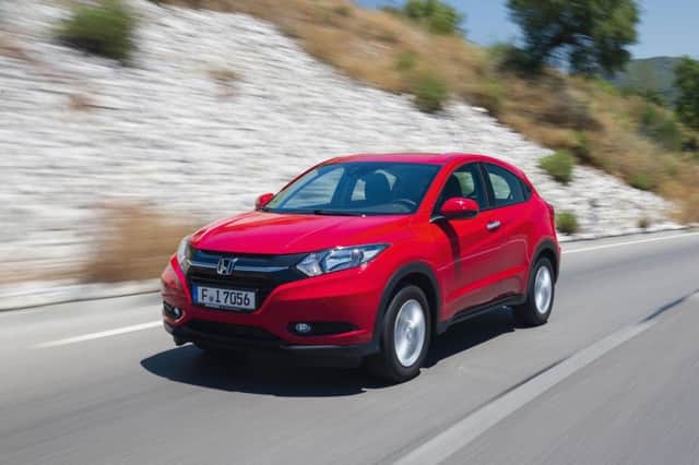 The 2015 Honda HR-V, as females driving red Hondas are the safest drivers according to new data.