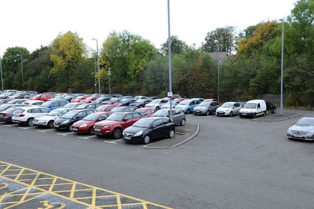 Uddingston train stations car park is popular with commuters.
