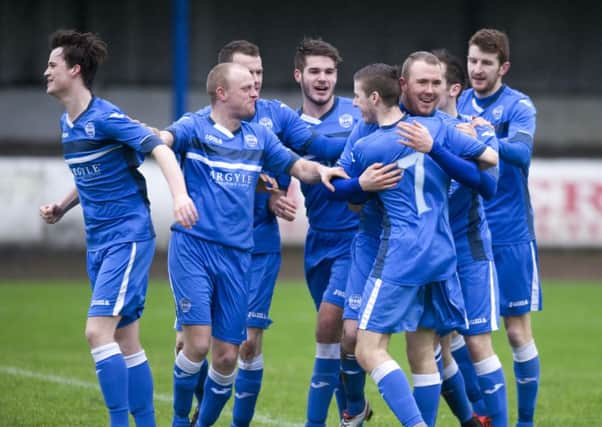 Kilsyth had little to celebrate as they lost at Largs.