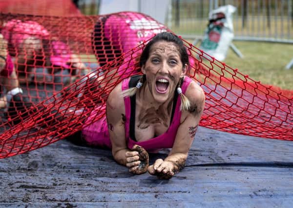 Women are being urged to sign up for Pretty Muddy events or the Race for Life 5K or 10K. Pic: Liam McAvoy.
