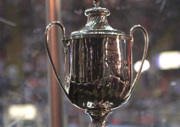The EIHL play-off finals trophy