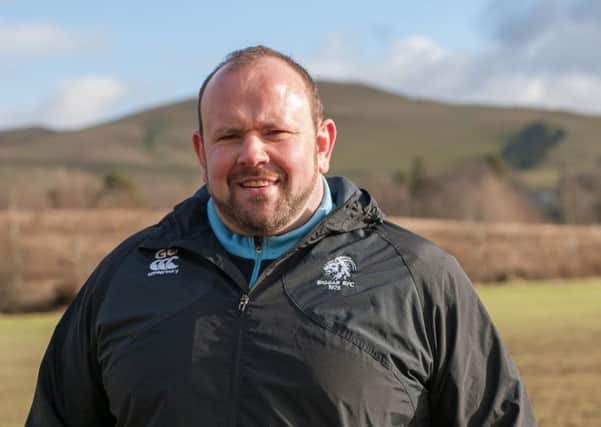 Gavin Blackburn has quit Biggar Rugby Club (Pic by Sarah Peters)