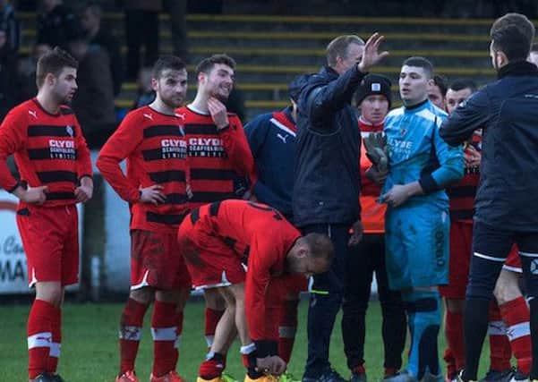Rob Roy will look to bounce back from their defeat at Troon when they play Pollok this Saturday