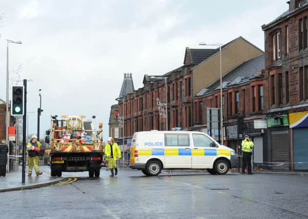 The attack on the taxi driver happened in Hamilton Road, Bellshill (Library picture)