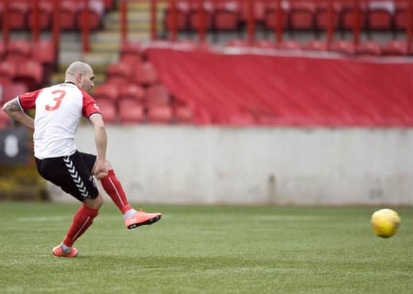 Scott Linton has netted three spot-kicks in two games for Clyde