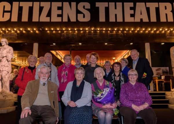 Kathleen Hamilton (second from left at the front) with fellow members of The Citizens Society.