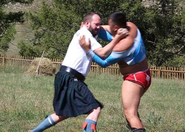 Wrestling in Mongolia - Lanark man Robert MacDonald