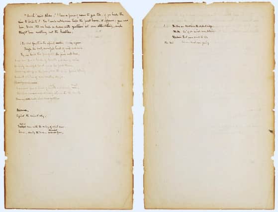The rare manuscript