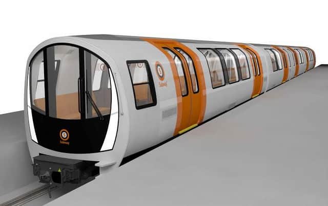 New driverless trains on Glasgow's Sunbway