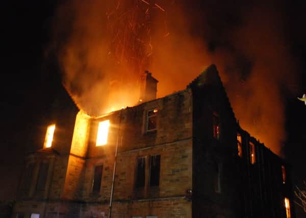 Hartwood Hospital Fire
 (Pics from SFRS)