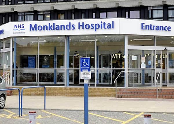 Monklands Hospital's dermatology ward is to close.