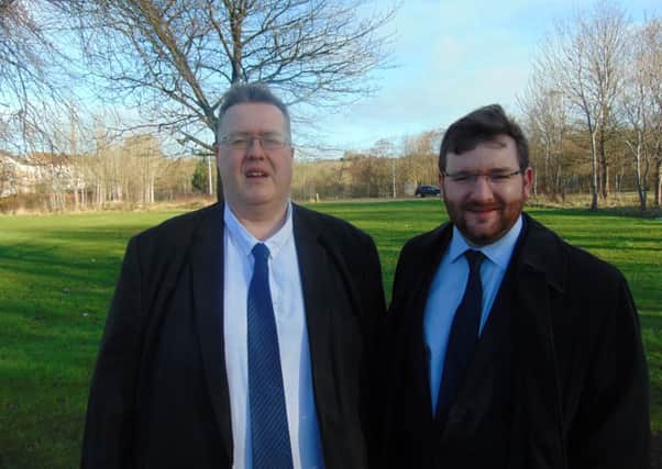 Motherwell West councillors Michael Ross and Paul Kelly