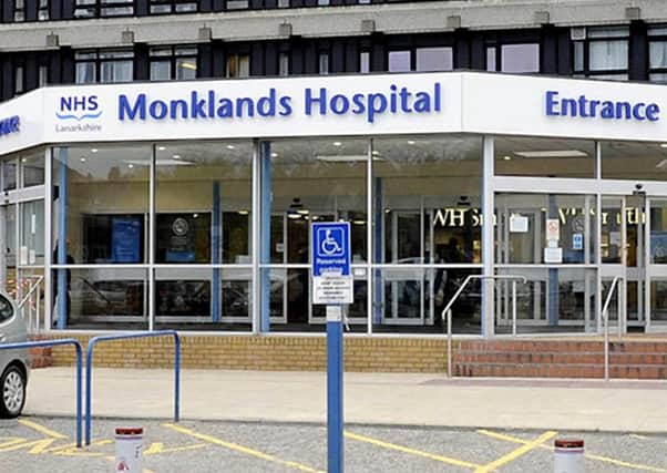 Monklands Hospital dermatology ward is due to close this summer.