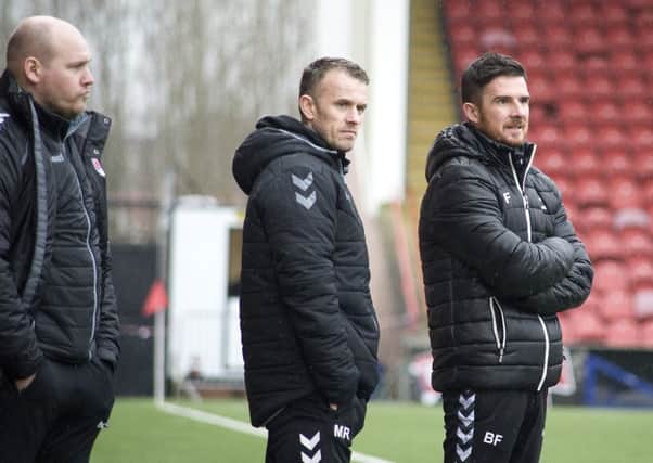 Barry Ferguson was a frustrated boss after seeing two points slip away against Montrose.