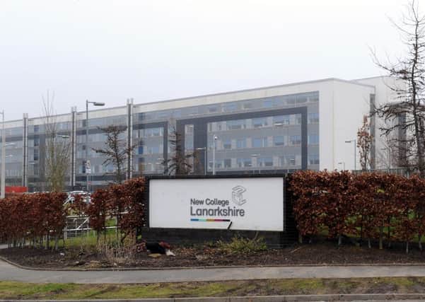 New College Lanarkshire's campus in Motherwell