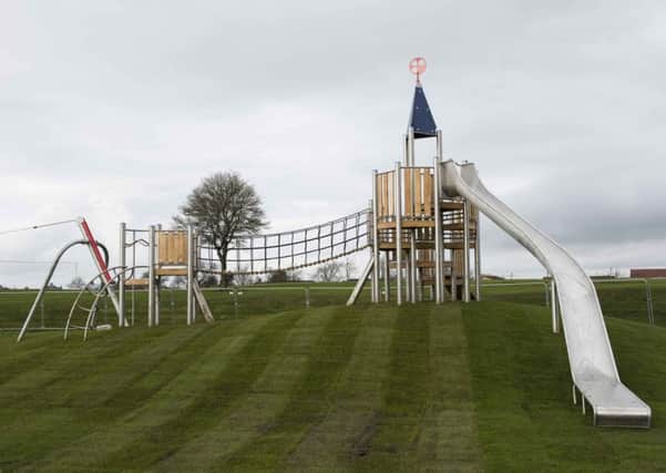 New playpark at Moor Park, Carluke.  (Picture Sarah Peters)
