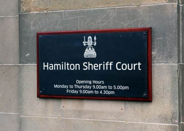 Hamilton Sheriff Court heard of 'horrific' assault.
