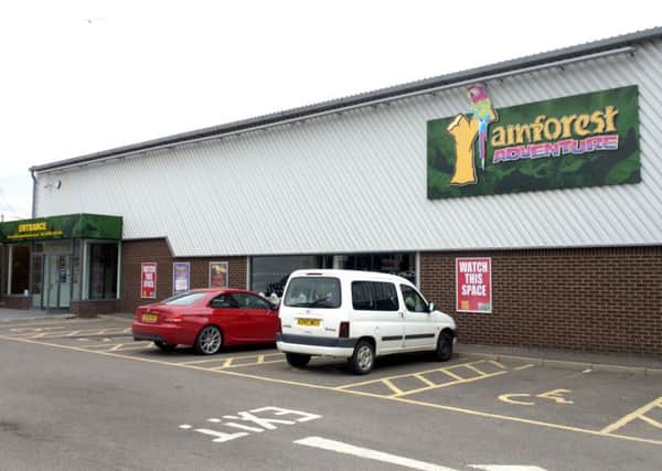 The popular Rainforest play centre in Motherwell.