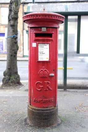 Royal mail postbox.