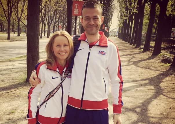 Marco and Debbie Consani are heading for the European Championships